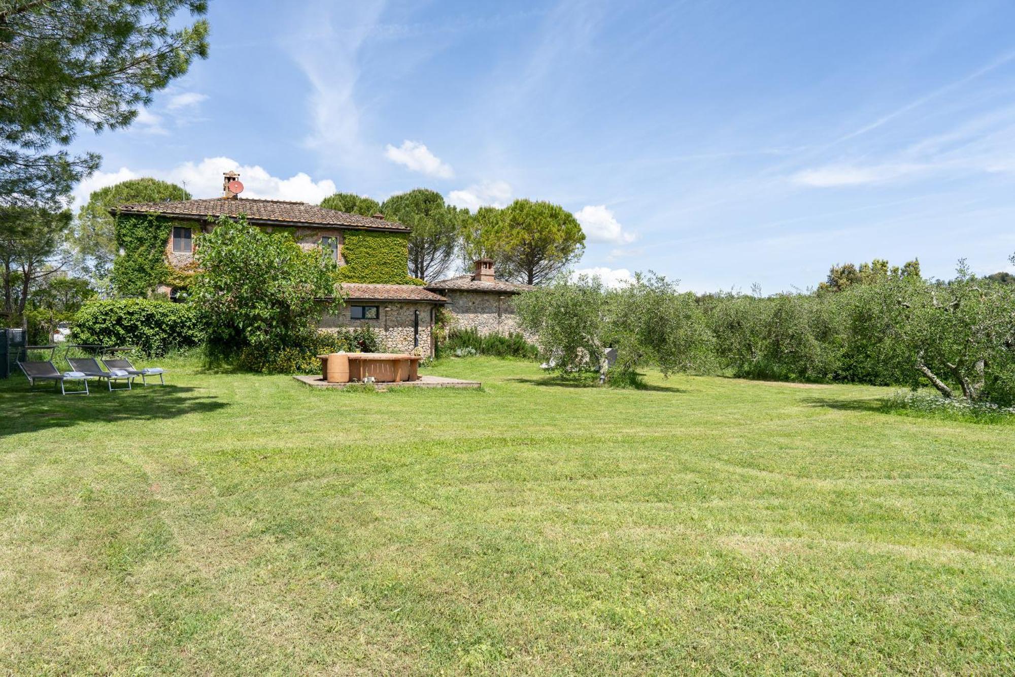 La Palazzina Villa Siena Bagian luar foto